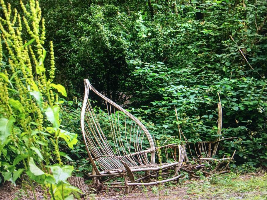 Cosy Woodland Romantic Retreat With Log Fires And Nature Sturry エクステリア 写真
